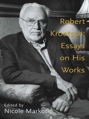 cover image of Robert Kroetsch